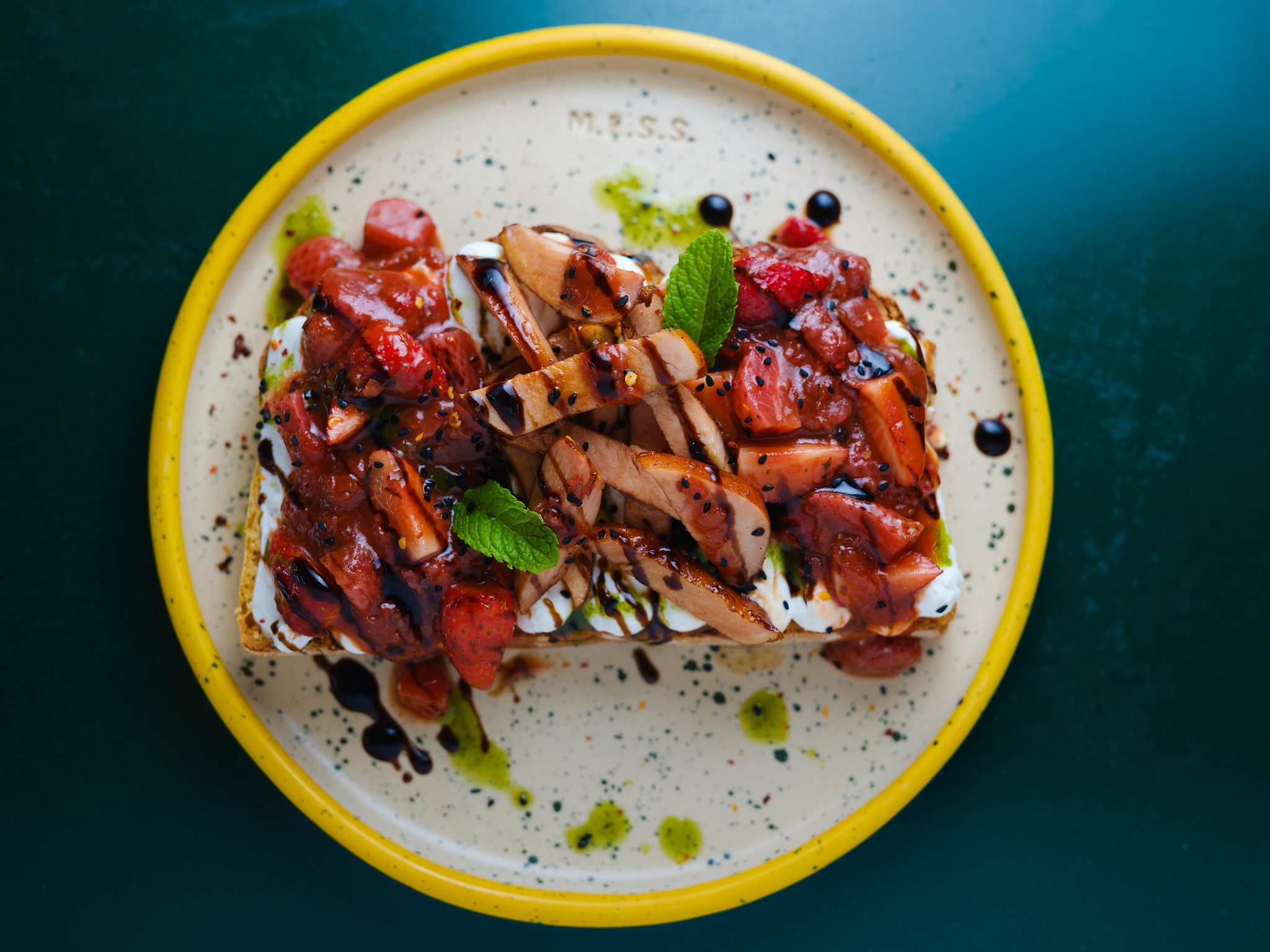 All Red On Toast